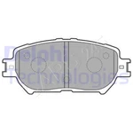 Delphi Disc Brake Pad Set For Toyota Camry Saloon 01-06 04465-33250. Fixed Price $27.30.
