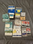 Nos Oem Lot Of 17 Seals Washers And O Rings In Original Packages. Fixed Price $74.80.