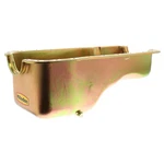 Milodon Engine Oil Pan 30730; Replacement 5qt Gold Iridited For 69-75 Ford 351w. Fixed Price $213.99.